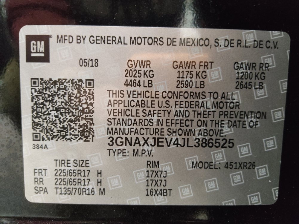 Used 2018 Chevrolet Equinox LT image 33