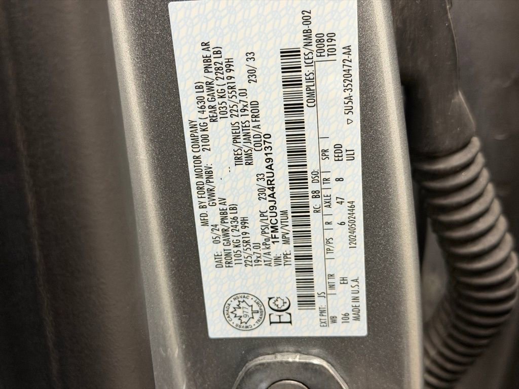 Used 2024 Ford Escape Platinum AWD/4WD image 30