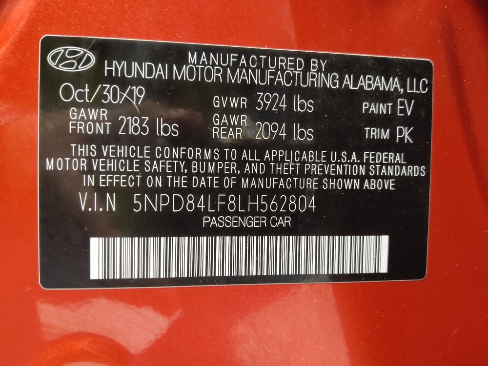 Used 2020 Hyundai Elantra SEL FWD image 33