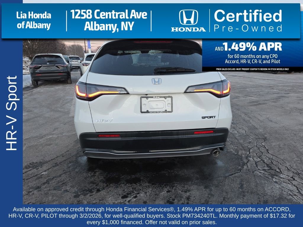 Certified 2023 Honda HR-V Sport image 6