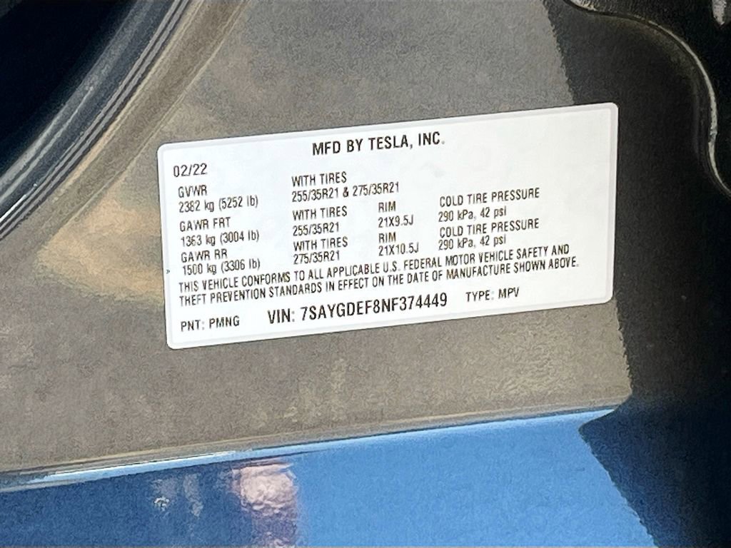 Used 2022 Tesla Model Y Performance image 29