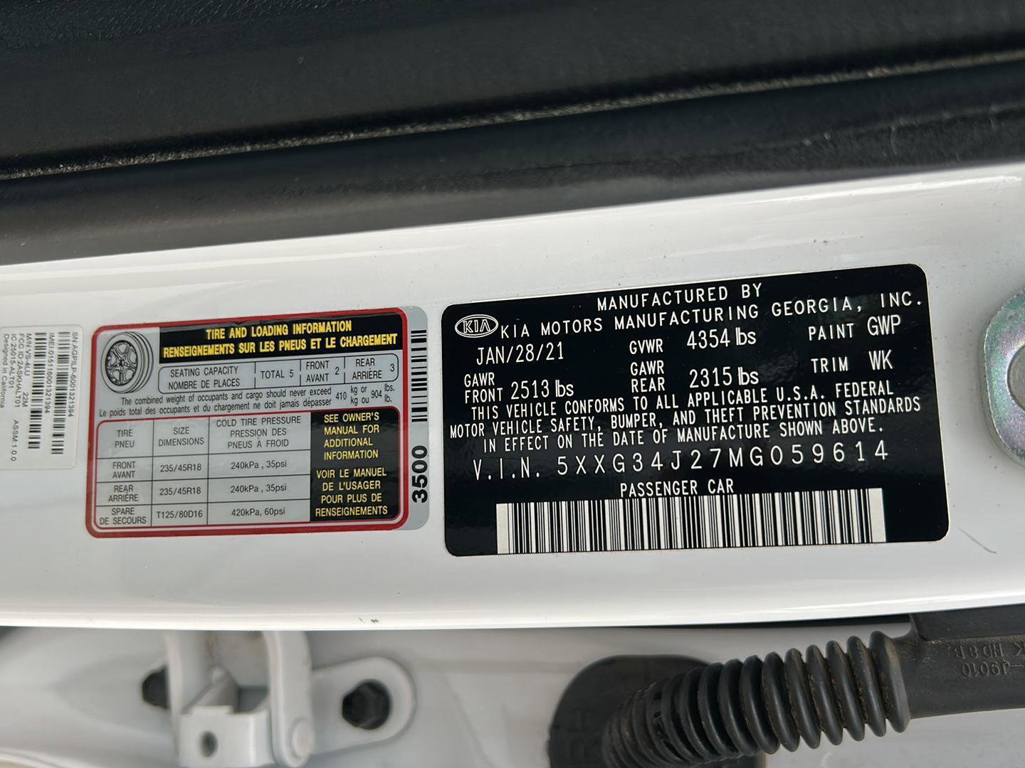 Used 2021 Kia K5 EX w/ EX Premium Package image 28