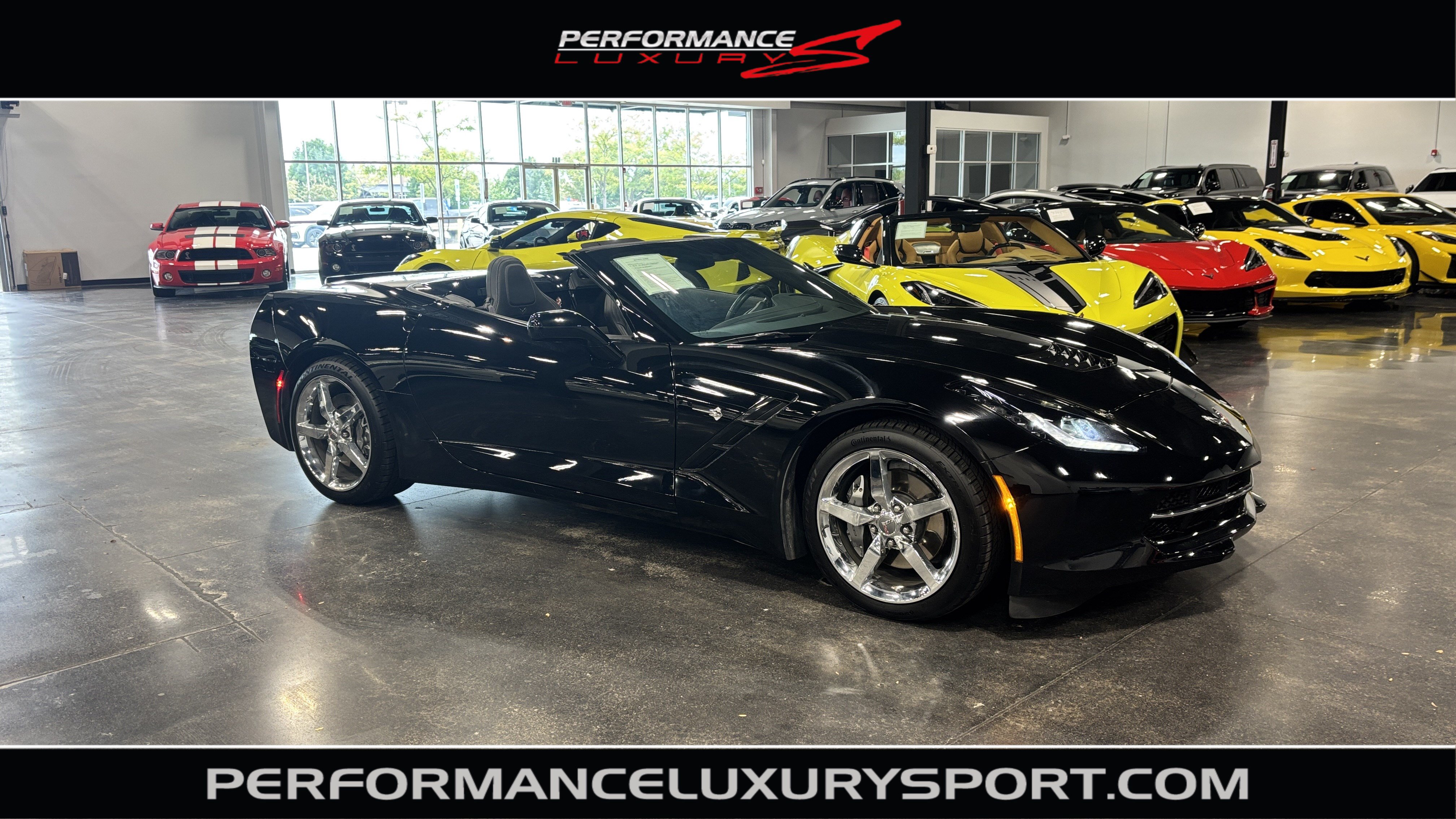 Used 2014 Chevrolet Corvette Stingray Convertible w/ 2LT Preferred Equipment Group RWD image 1
