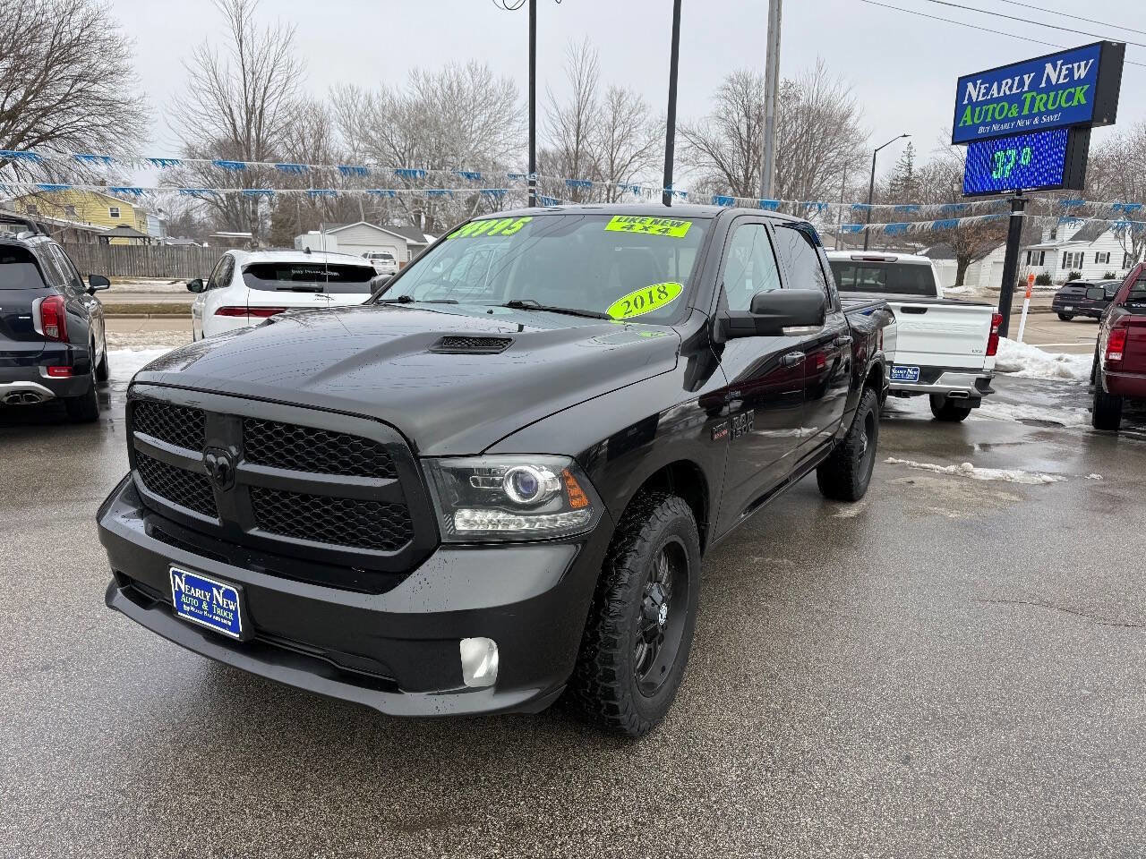 Used 2018 RAM 1500 Sport w/ Quick Order Package 26Q Night image 2