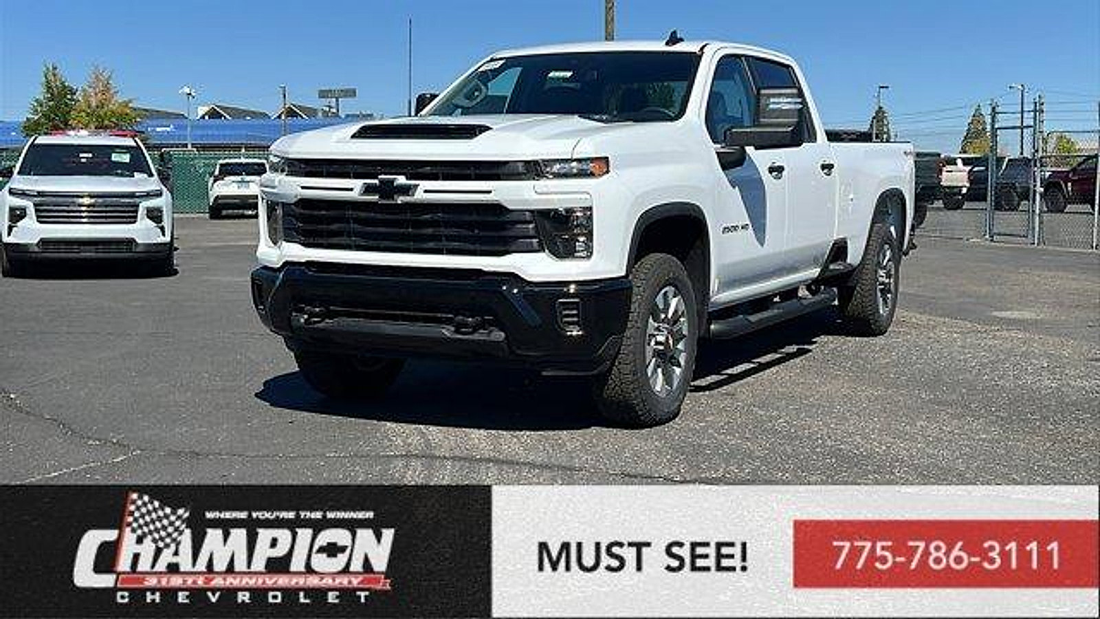 New 2026 Chevrolet Silverado 2500 Custom w/ Custom Convenience Package