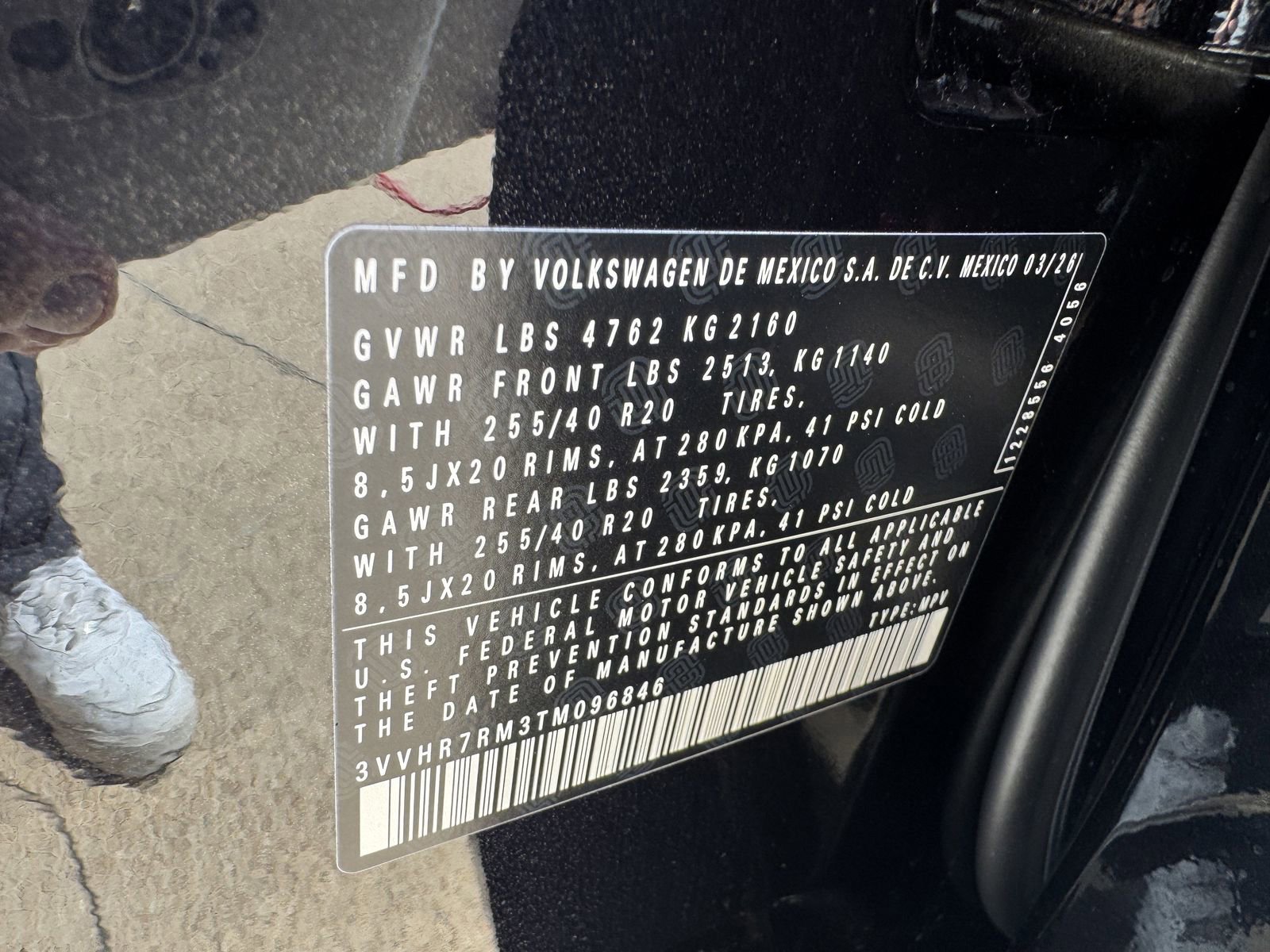 New 2026 Volkswagen Tiguan SE R-Line FWD image 29