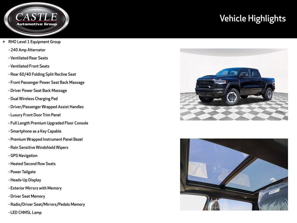 New 2026 RAM 1500 RHO w/ RHO Level 1 Equipment Group AWD/4WD image 3