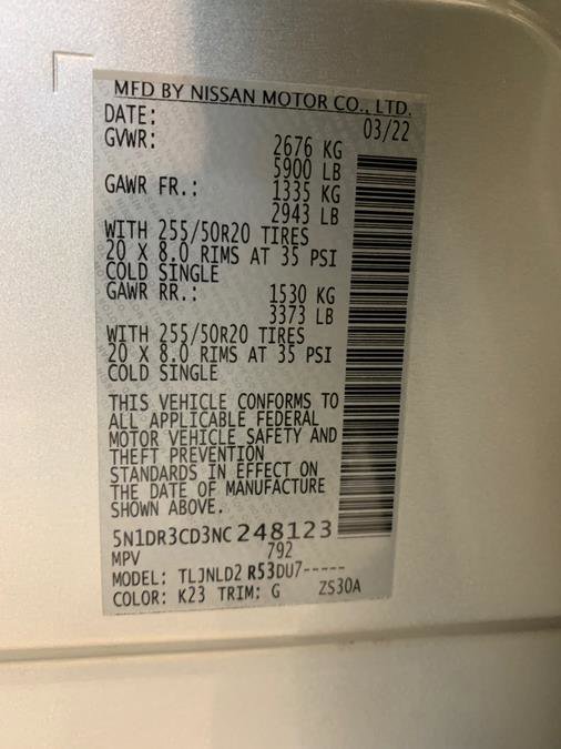 Used 2022 Nissan Pathfinder SL w/ SL Premium Package image 65