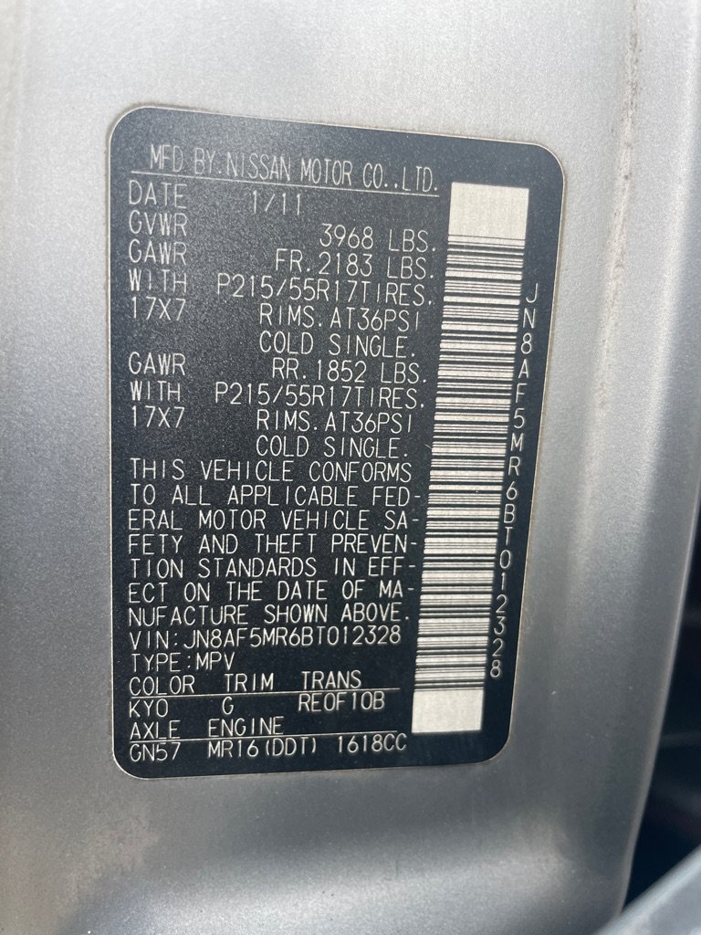 Used 2011 Nissan Juke SL w/ Chrome Pkg FWD image 27