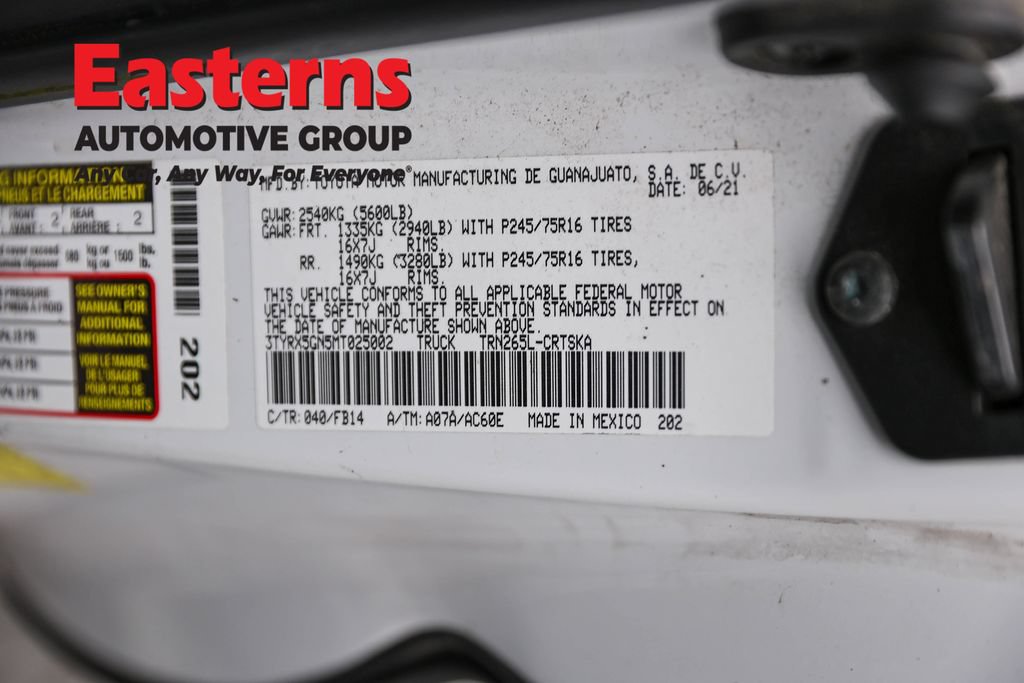Used 2021 Toyota Tacoma SR RWD image 32