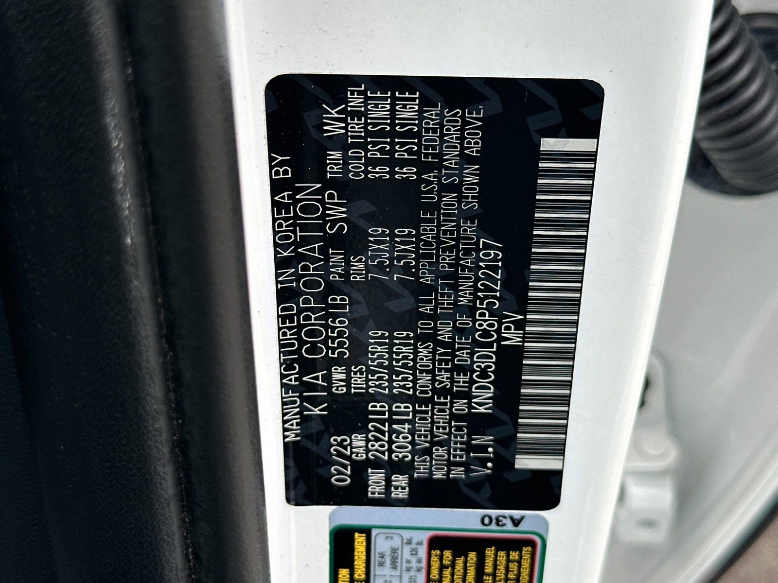 Certified 2023 Kia EV6 Wind AWD/4WD image 39