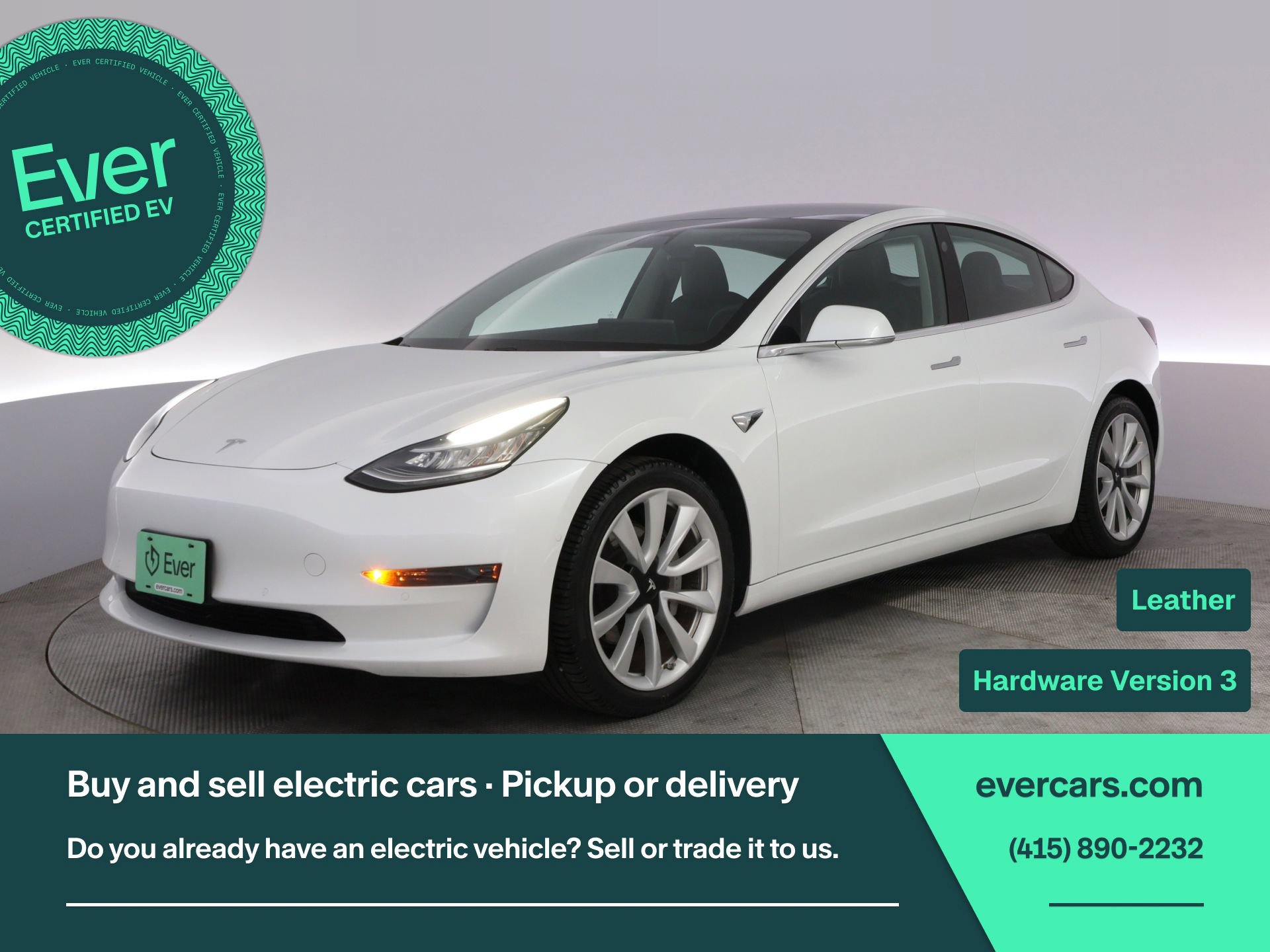 Used 2020 Tesla Model 3 Standard Range RWD image 1
