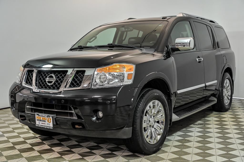 Used 2015 Nissan Armada Platinum w/ 2nd Row Captain Seat Package AWD/4WD image 5