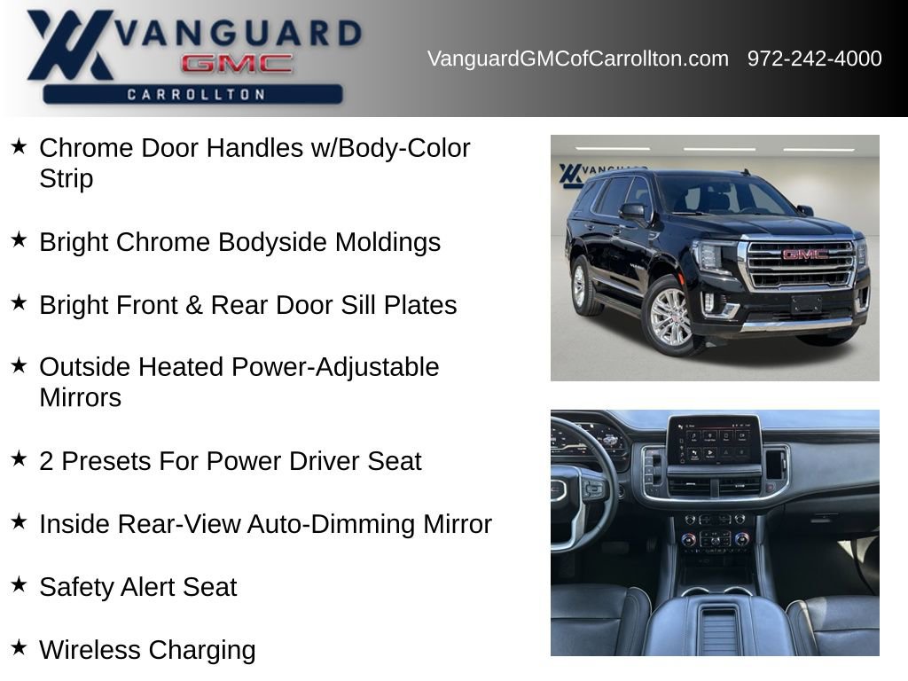 Used 2023 GMC Yukon SLT w/ SLT Luxury Package image 12