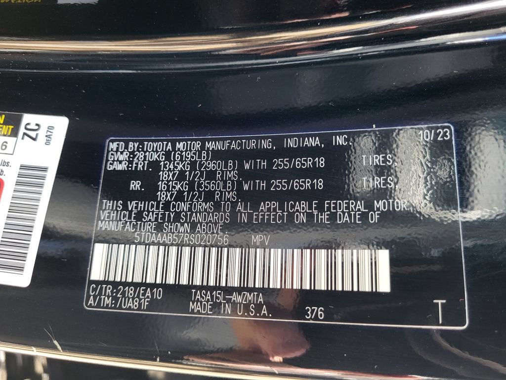 Used 2024 Toyota Grand Highlander AWD image 22