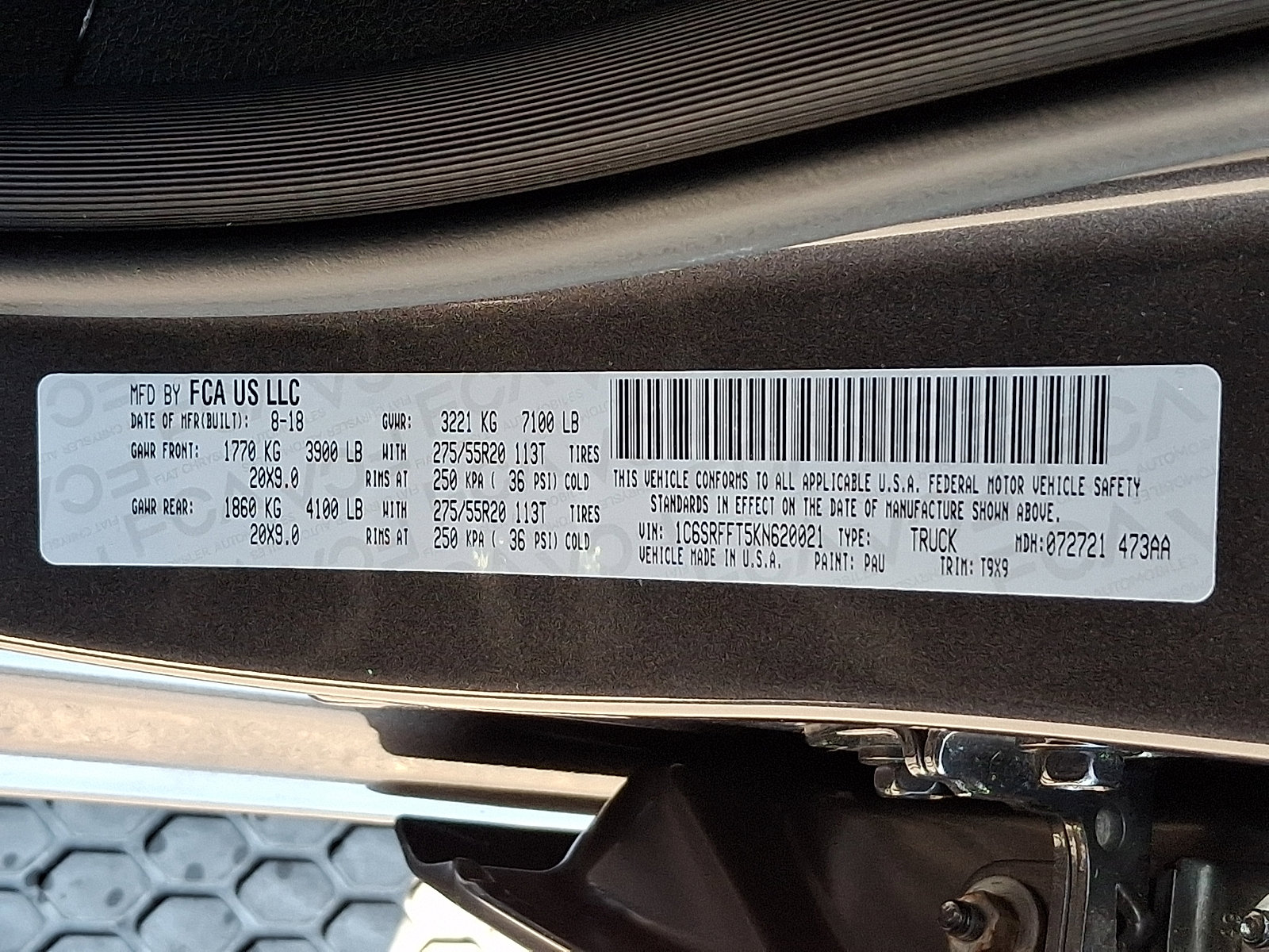 Certified 2019 RAM 1500 Big Horn AWD/4WD image 27