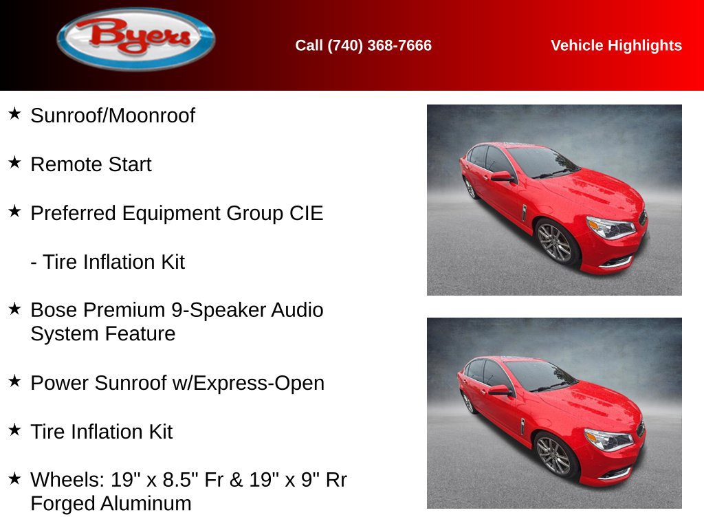 Used 2014 Chevrolet SS RWD image 12