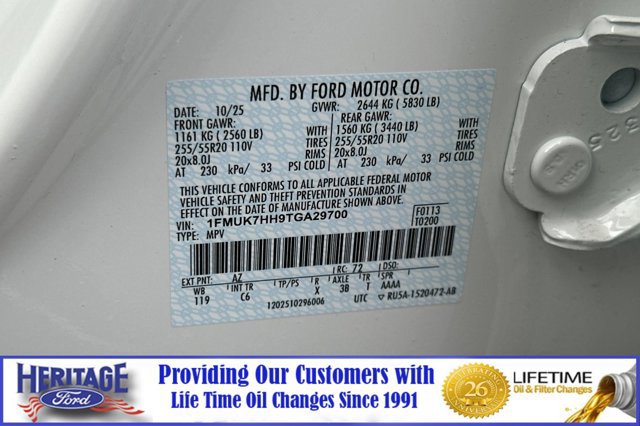 New 2026 Ford Explorer Platinum image 29