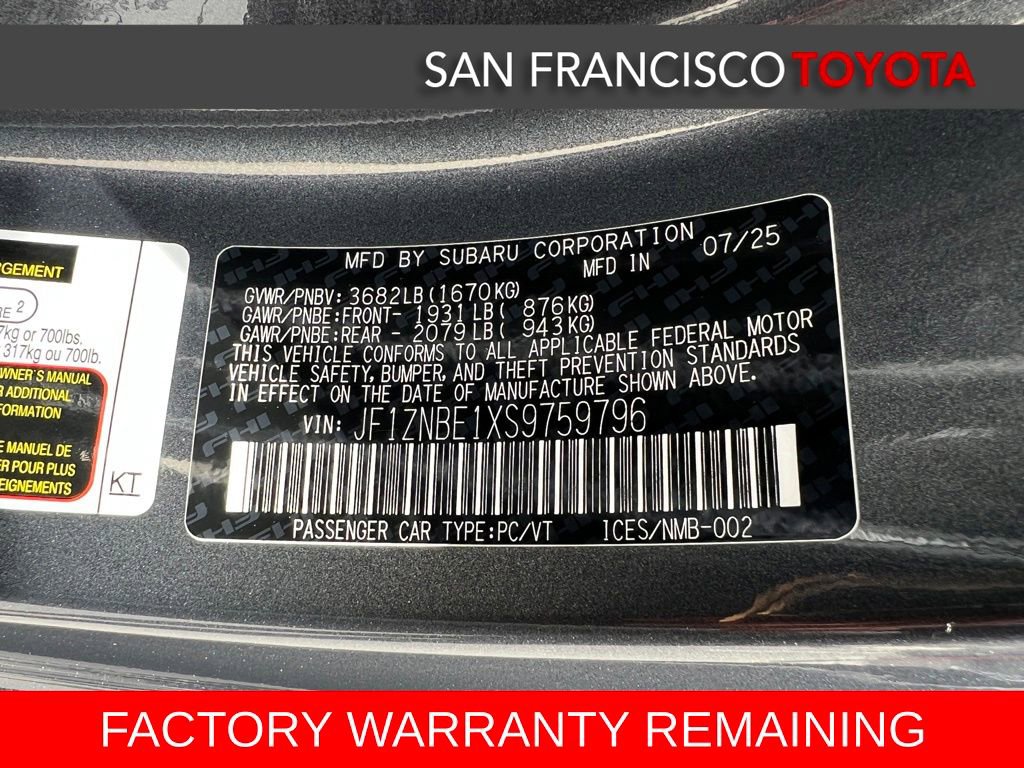 Used 2025 Toyota GR86 Premium w/ Performance Package image 31