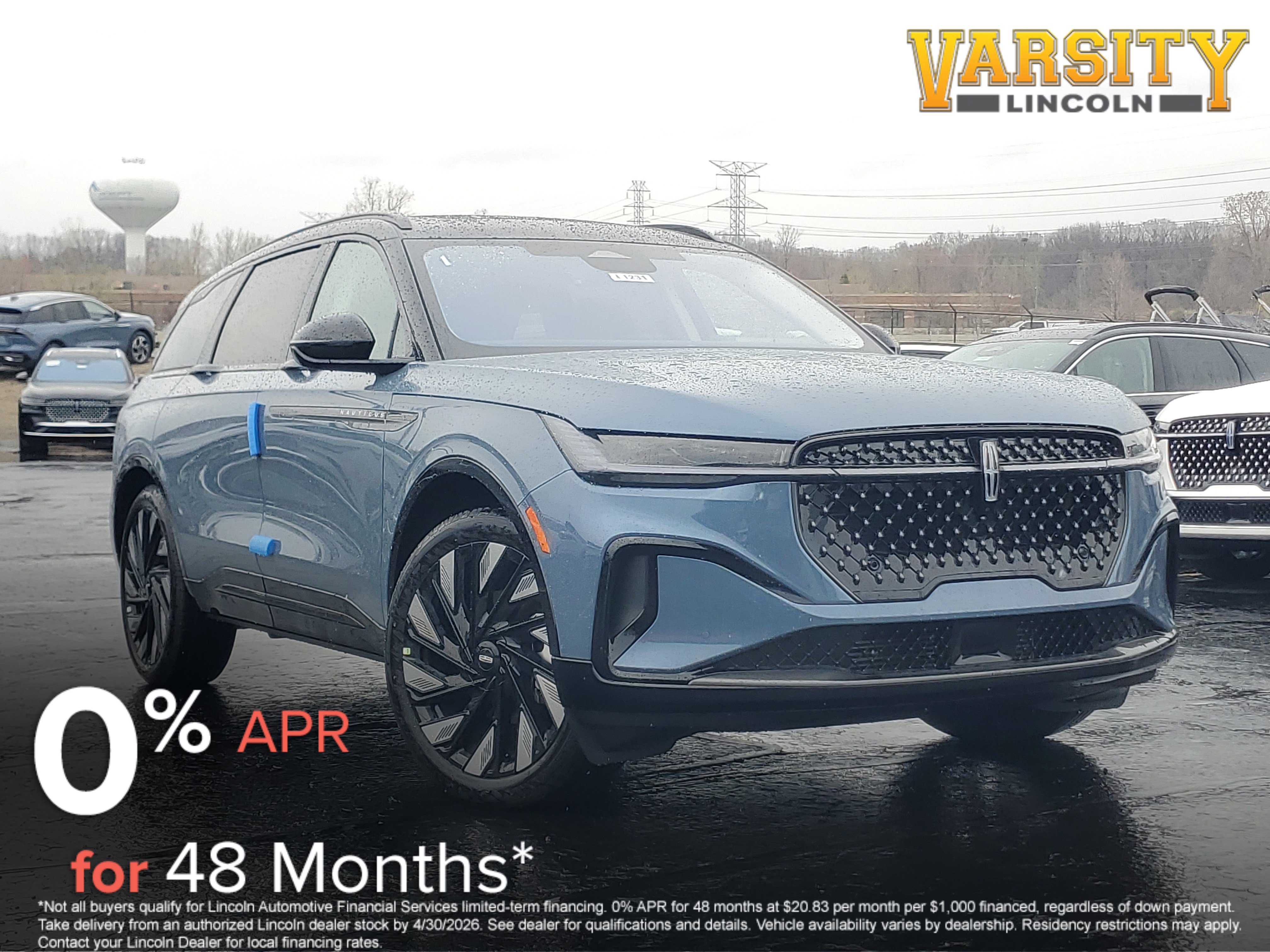 New 2026 Lincoln Nautilus Reserve w/ Jet Appearance Package image 1