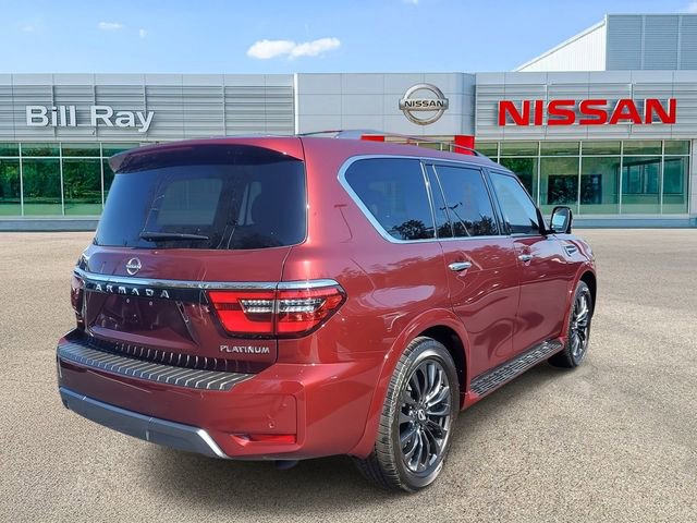 Certified 2024 Nissan Armada Platinum w/ Captain's Chairs Package image 4