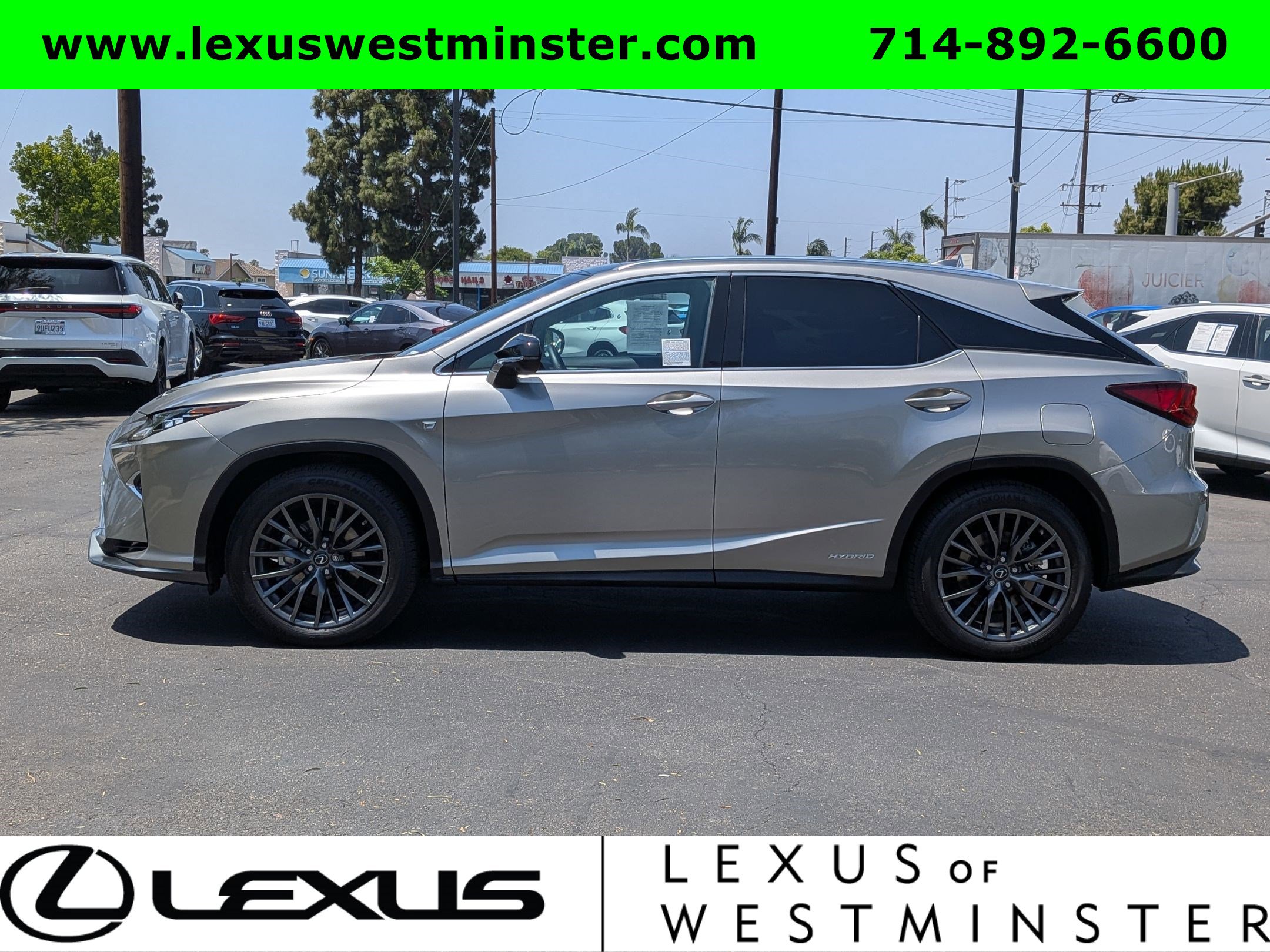 Used 2017 Lexus RX 450h F Sport w/ Accessory Package AWD/4WD image 13