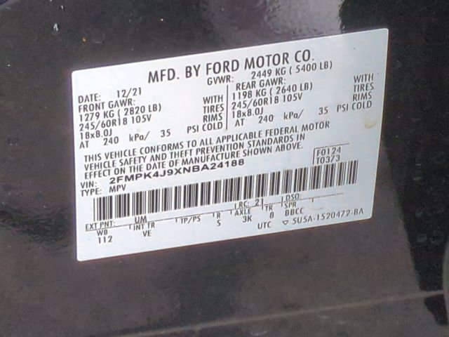 Used 2022 Ford Edge SEL w/ Convenience Package AWD/4WD image 38