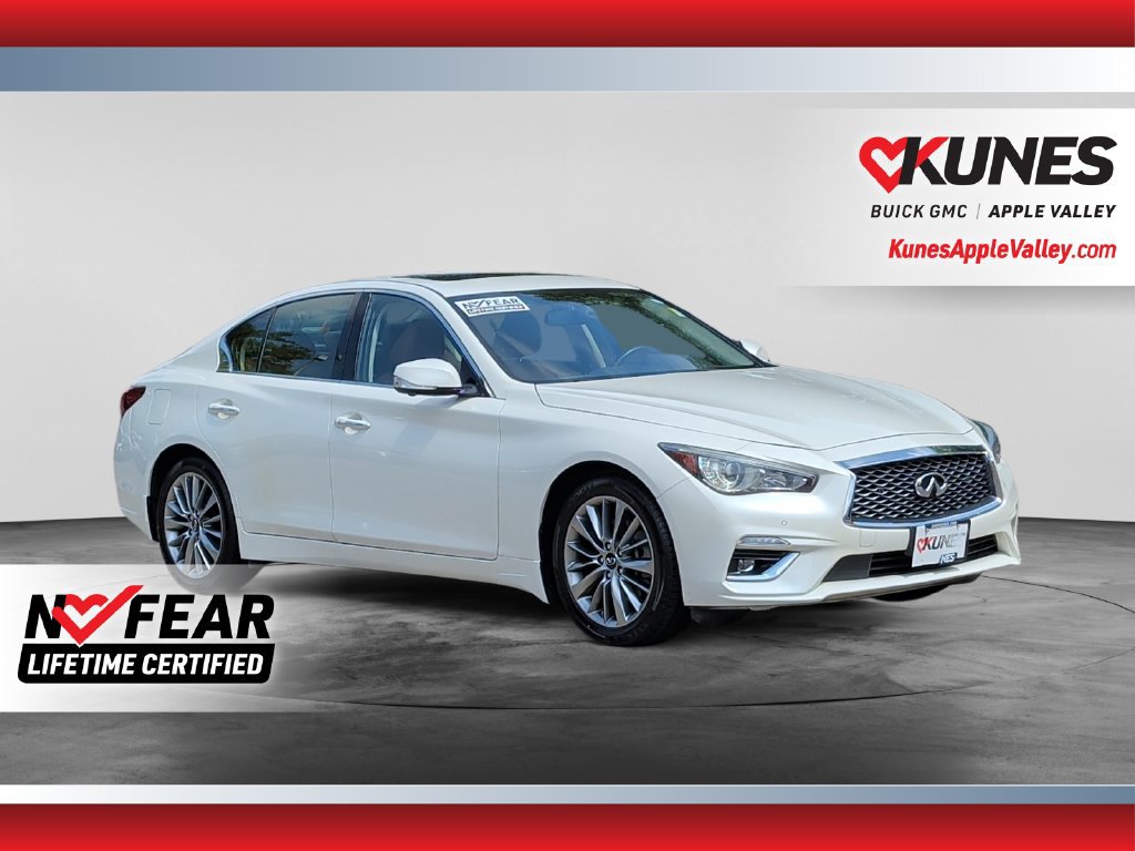 Used 2023 INFINITI Q50 Luxe w/ Cargo Package