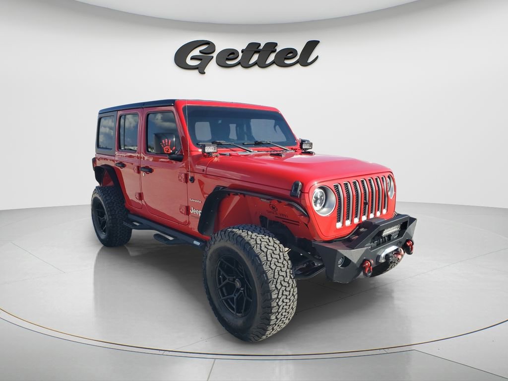 Used 2019 Jeep Wrangler Unlimited Sahara image 2