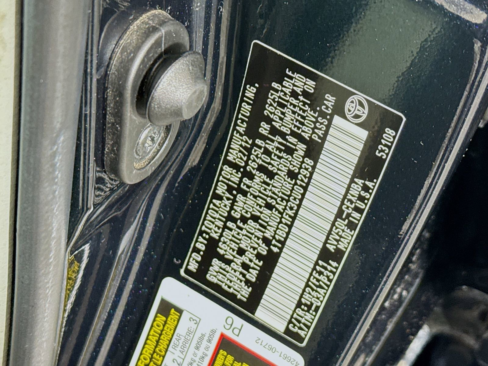 Used 2012 Toyota Camry LE image 22