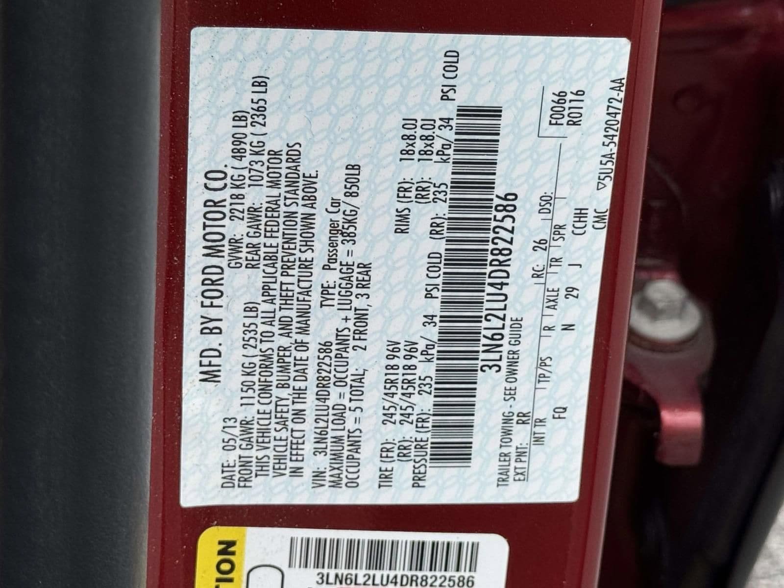 Used 2013 Lincoln MKZ Hybrid FWD image 35