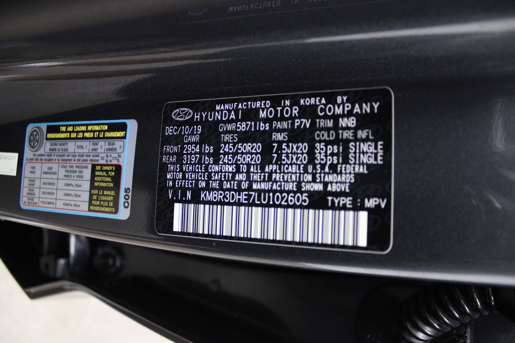 Used 2020 Hyundai Palisade SEL w/ Convenience Package image 46