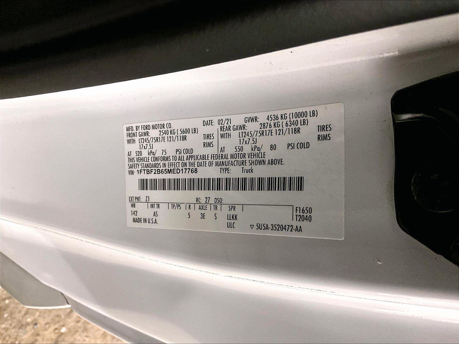 Used 2021 Ford F250 XL w/ Power Equipment Group AWD/4WD image 31