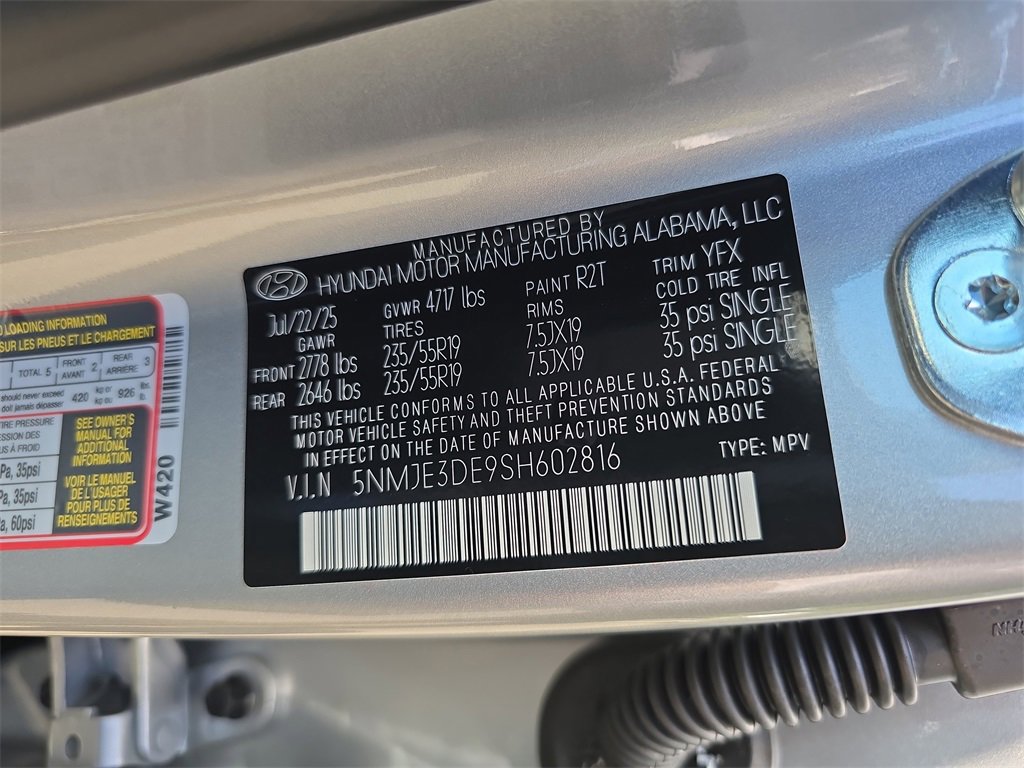 New 2025 Hyundai Tucson Limited image 18