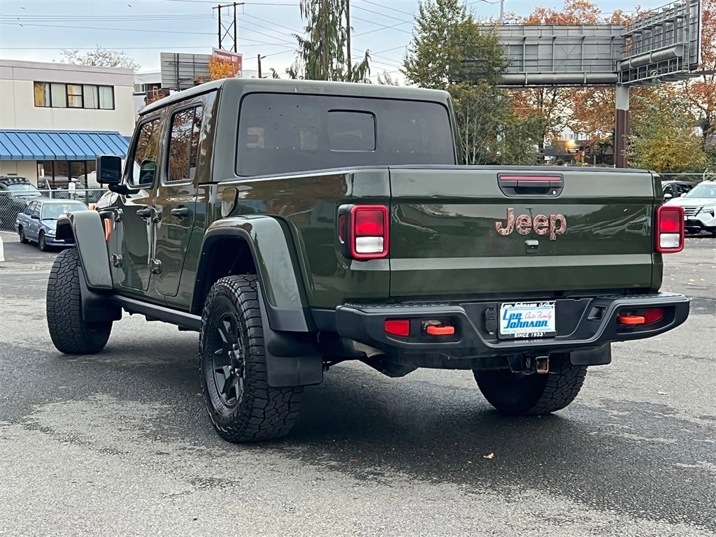 Used 2021 Jeep Gladiator Mojave w/ Uconnect 4C Nav & Sound Group image 7