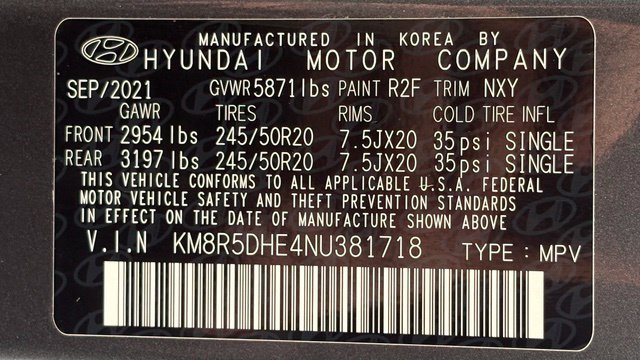 Used 2022 Hyundai Palisade Limited AWD/4WD image 53