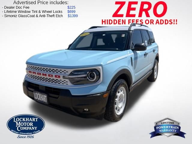 New 2025 Ford Bronco Sport Heritage w/ Convenience Package AWD/4WD video 3