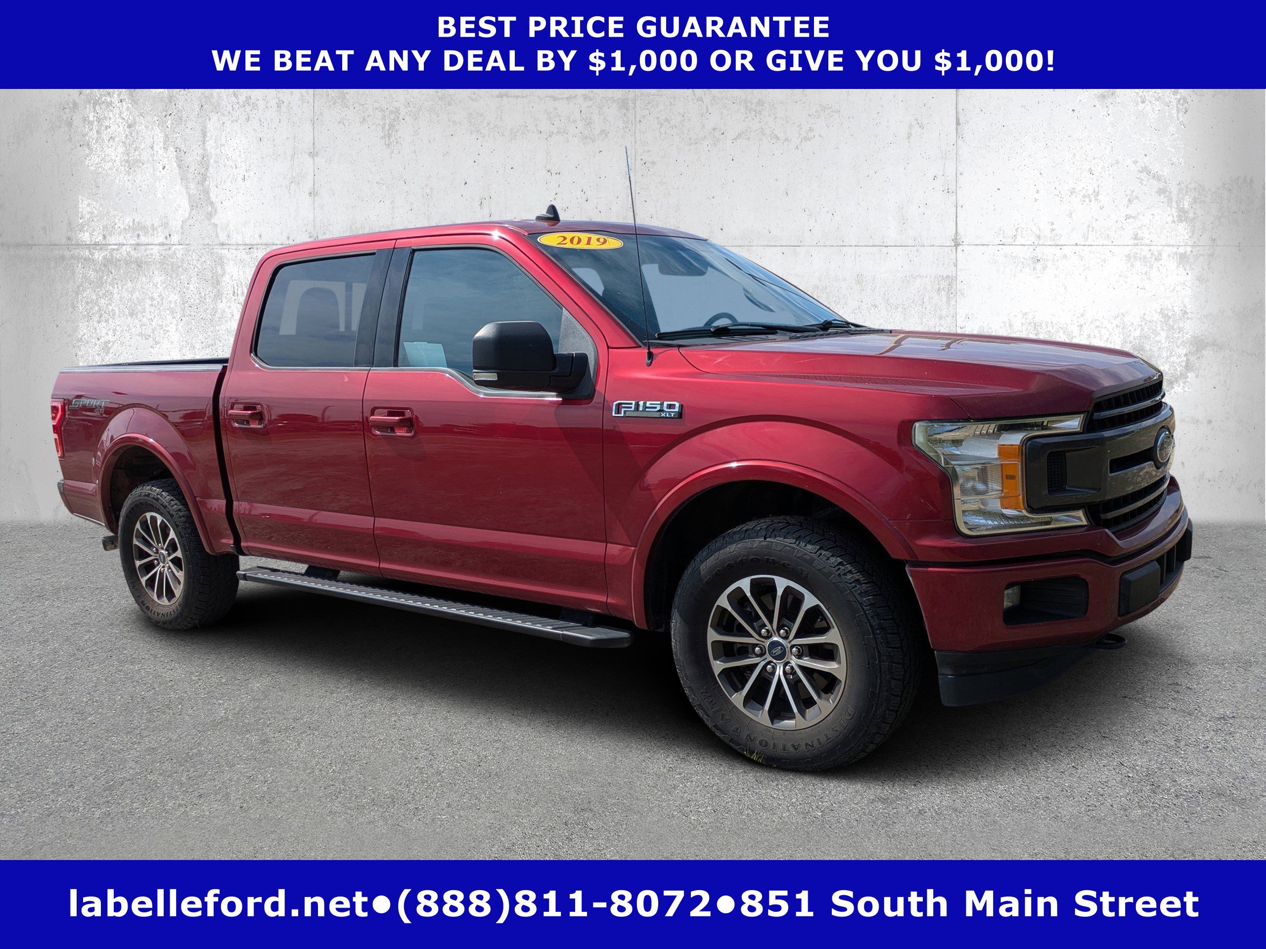 Used 2019 Ford F150 XLT w/ Equipment Group 302A Luxury AWD/4WD image 1