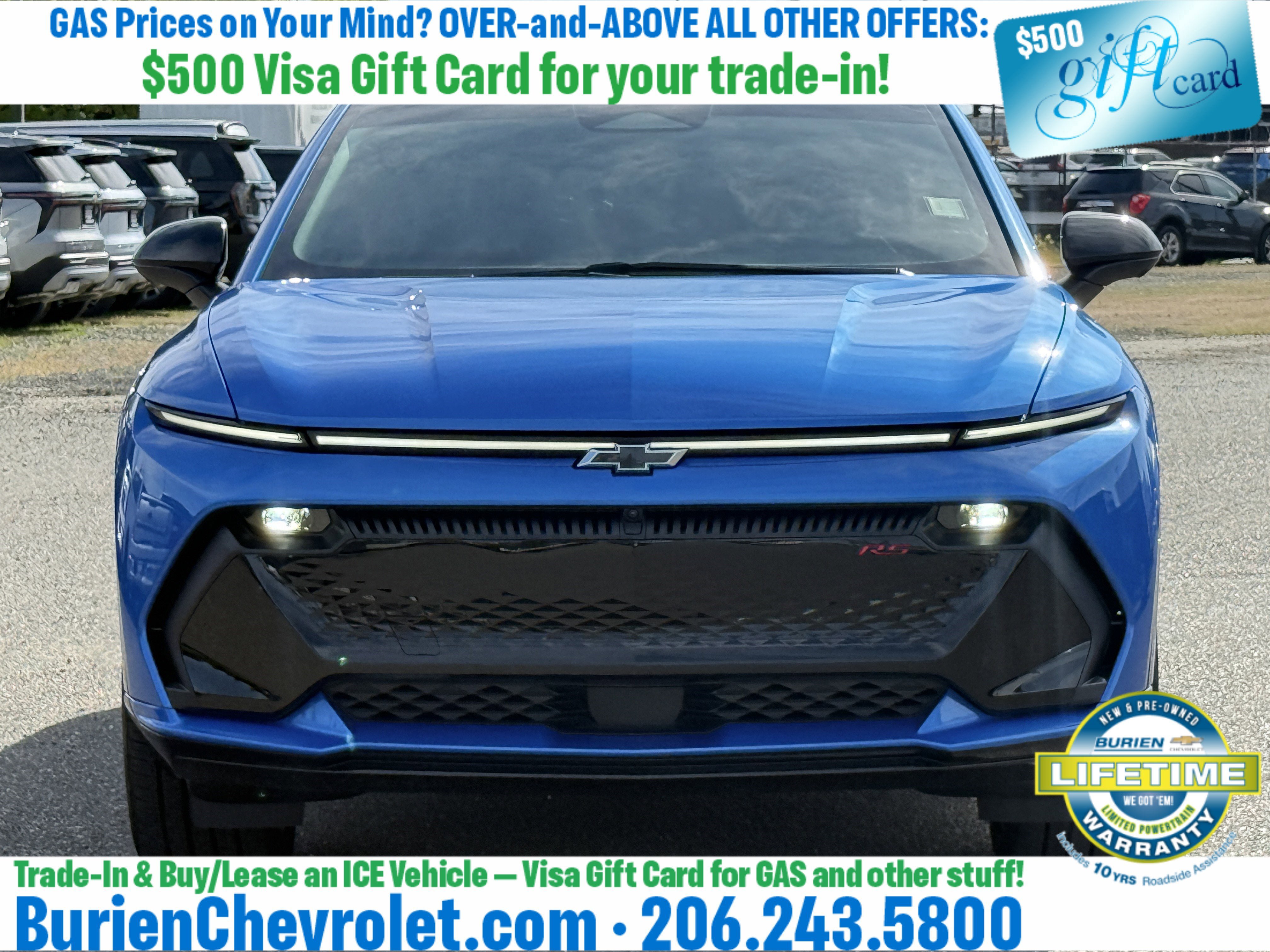 Used 2025 Chevrolet Equinox EV RS FWD image 8