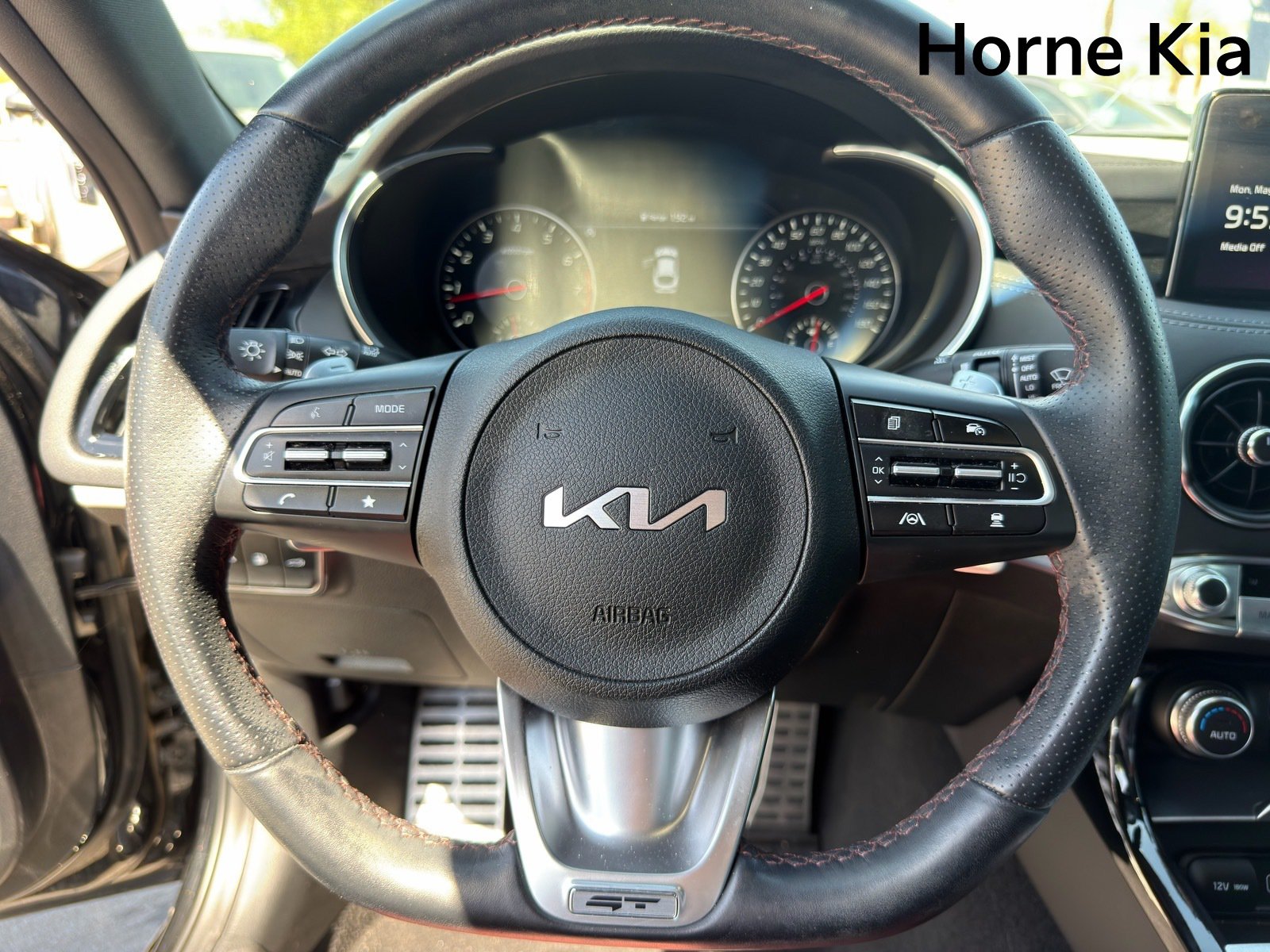 Certified 2023 Kia Stinger GT2 w/ Red Interior Color Package RWD image 12
