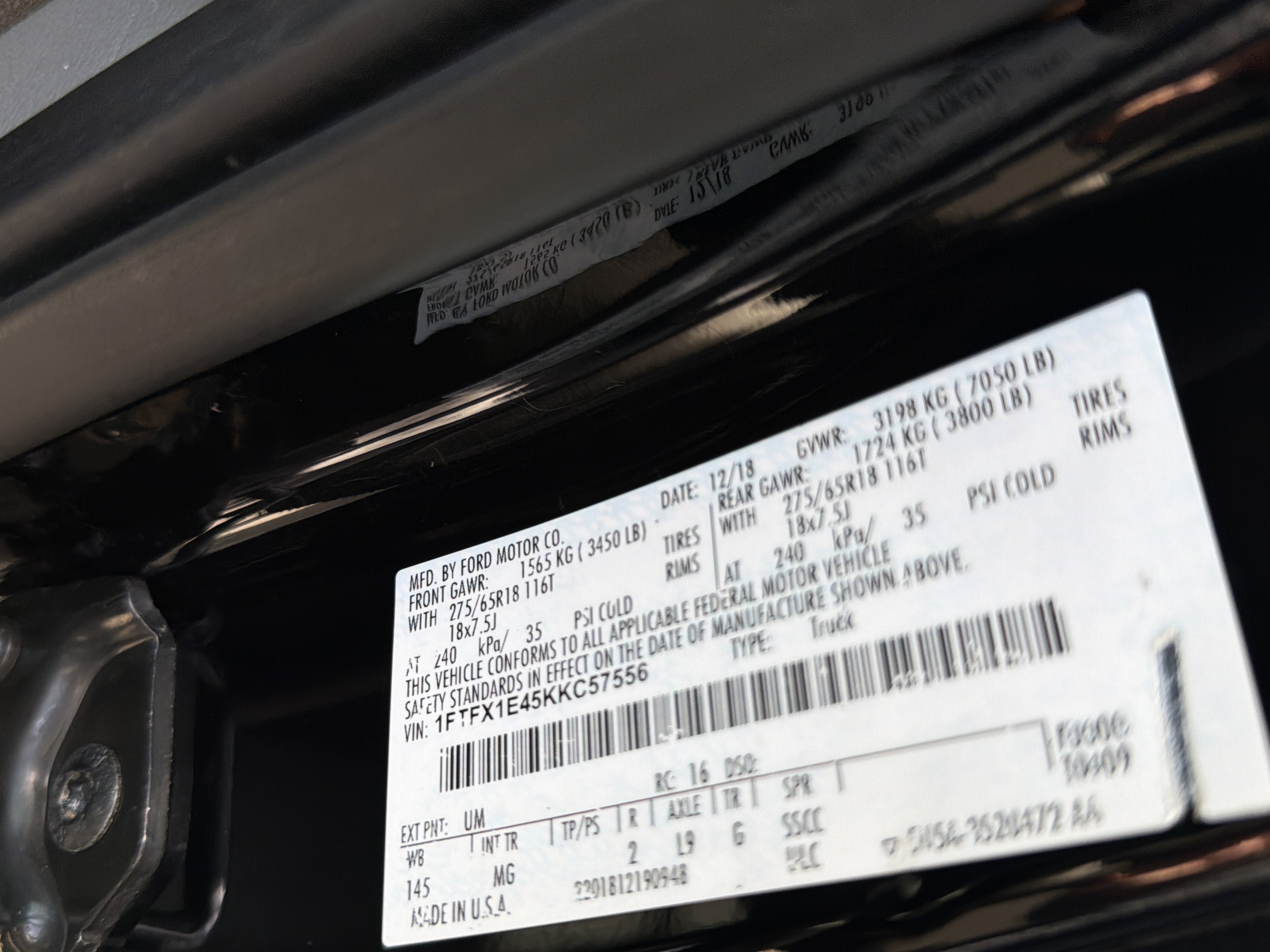 Used 2019 Ford F150 XLT w/ Equipment Group 302A Luxury AWD/4WD image 24