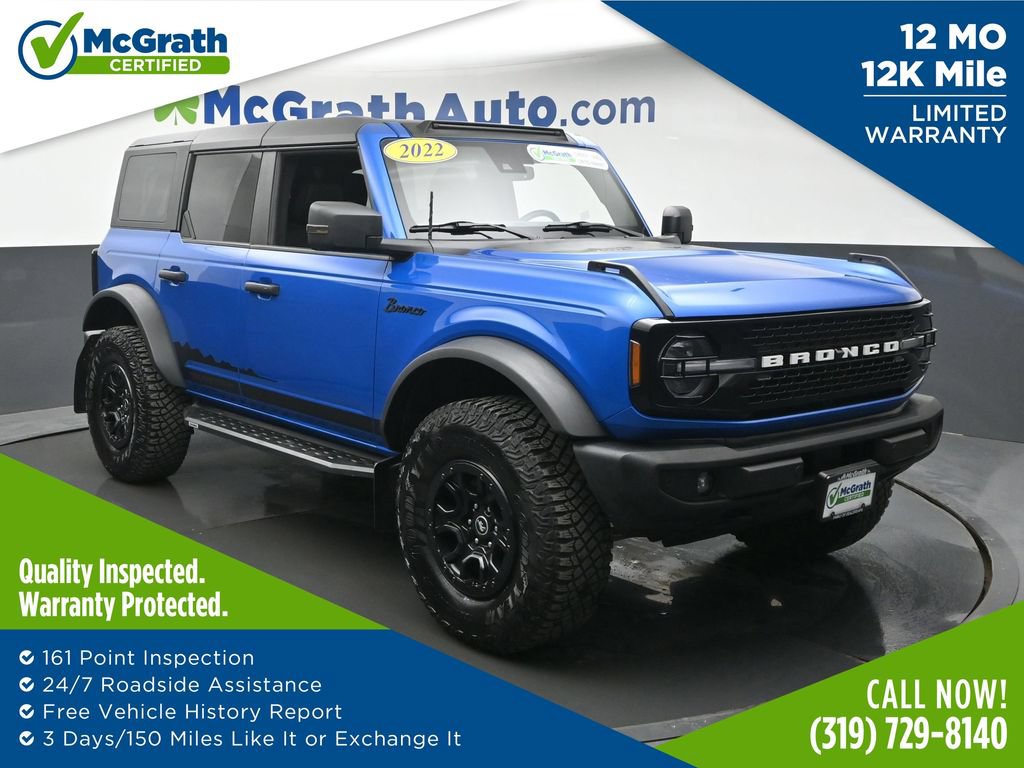 Used 2022 Ford Bronco Wildtrak AWD/4WD image 1