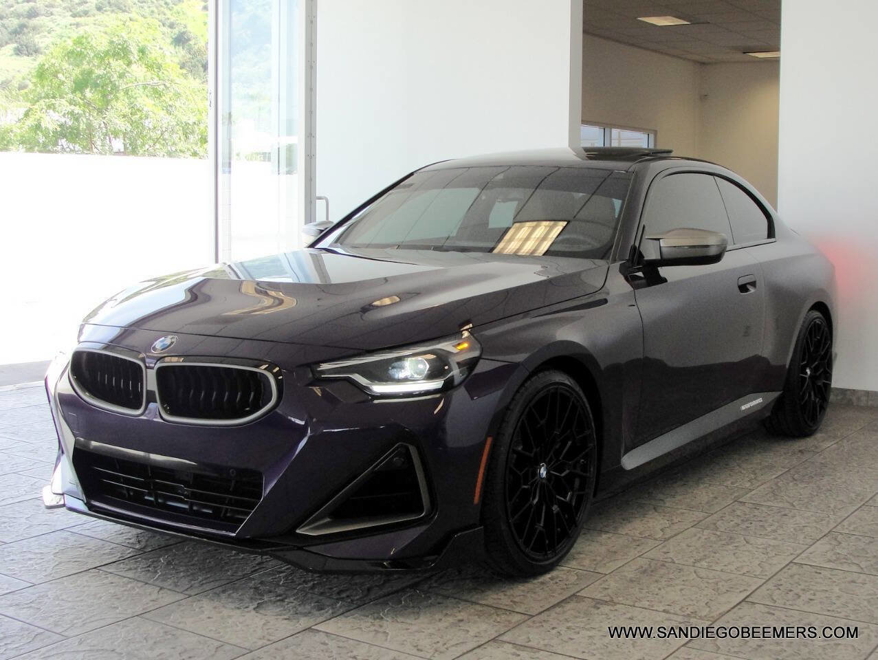 Used 2023 BMW M240i M240i M PERF+BLUE M BRAKES+DRI w/ Premium Package image 59