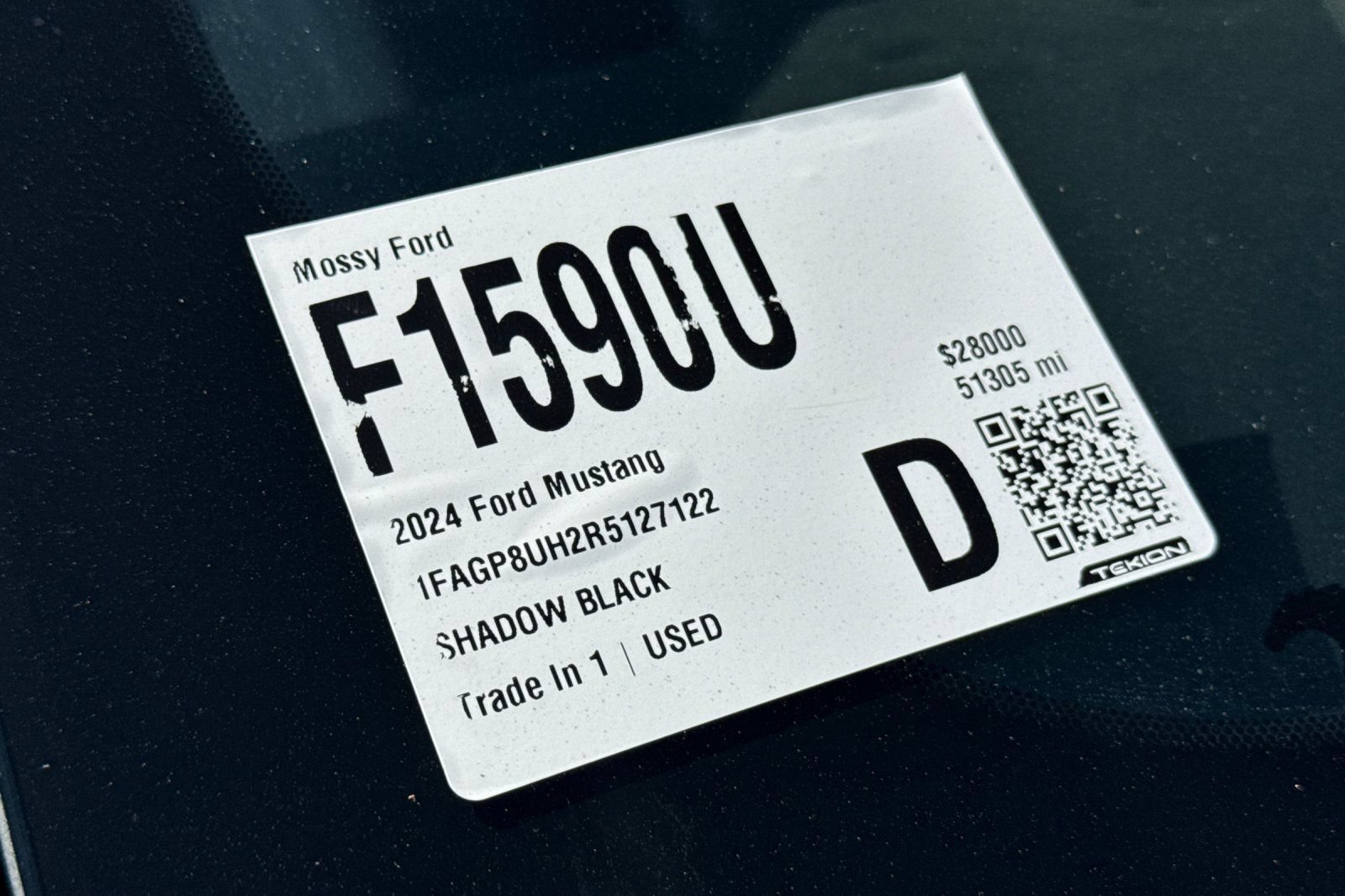 Used 2024 Ford Mustang Premium RWD image 2