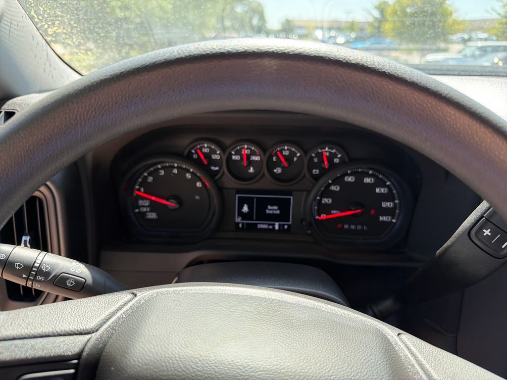 Used 2025 Chevrolet Silverado 1500 Custom w/ Turbomax Blackout Package RWD image 26