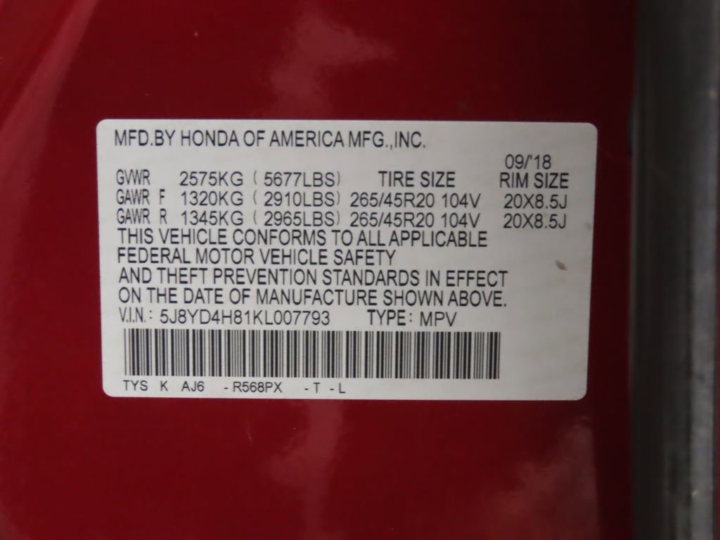 Used 2019 Acura MDX SH-AWD w/ Advance Package image 36