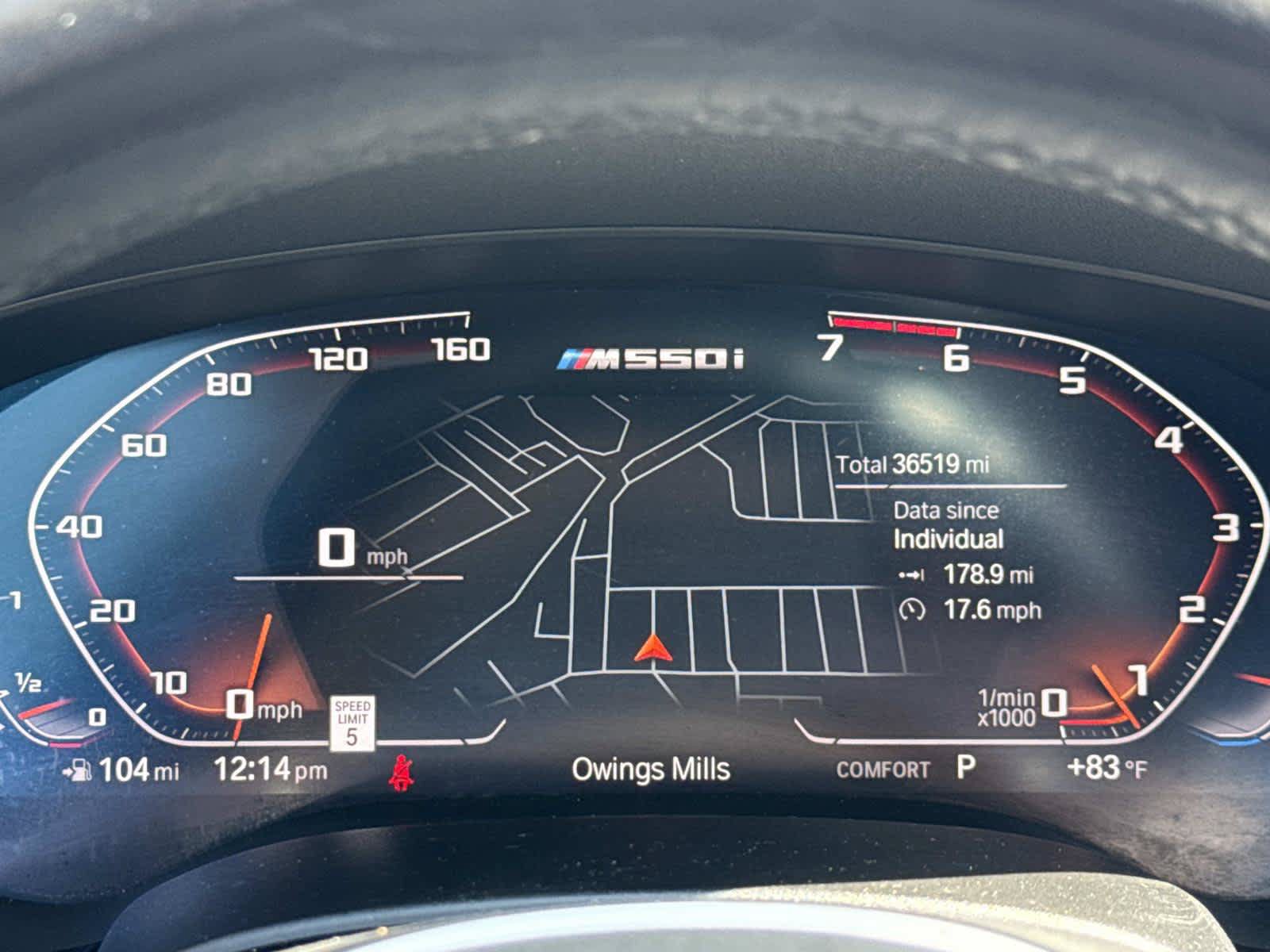 Used 2023 BMW M550i xDrive w/ Parking Assistance Package AWD/4WD image 24