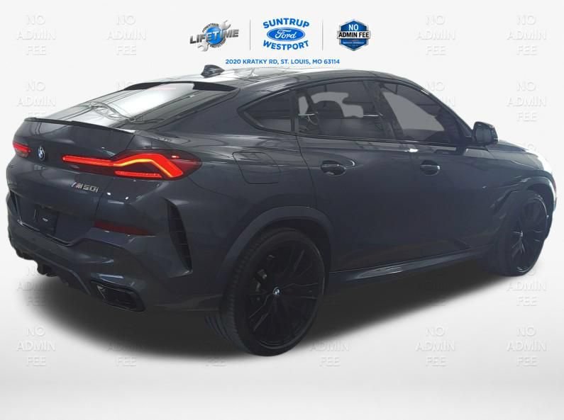 Used 2021 BMW X6 M50i w/ Premium Package AWD/4WD image 8