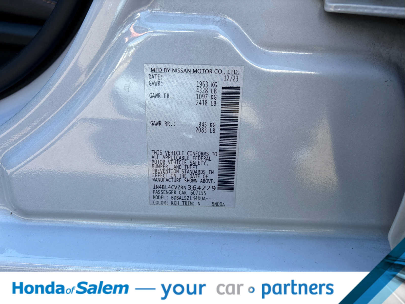 Used 2024 Nissan Altima 2.5 SR FWD image 21