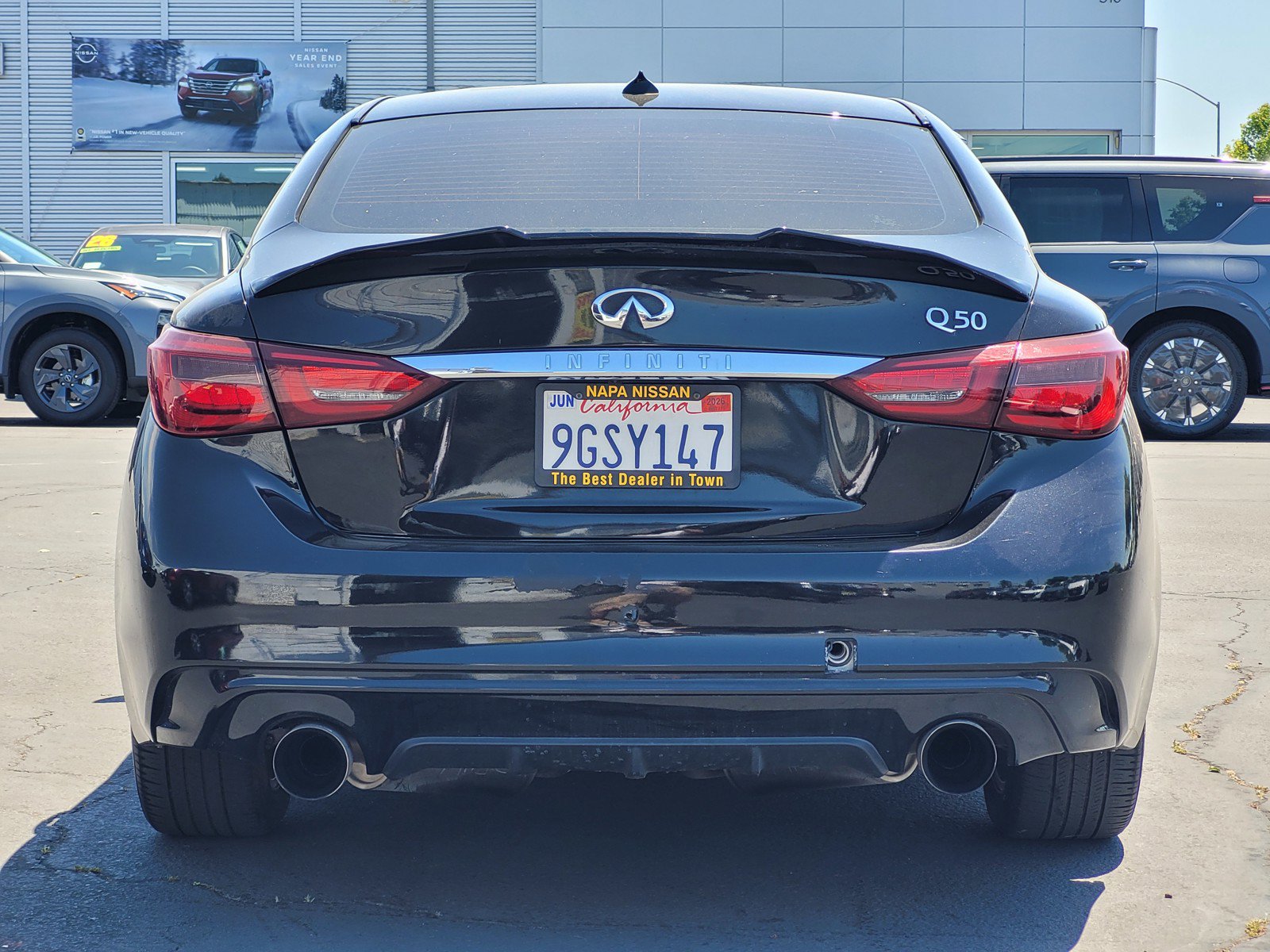 Used 2020 INFINITI Q50 Luxe w/ Cargo Package RWD image 5
